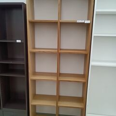☆ジモティ割あり☆ 収納棚 ダークブラウン H103.5×D39×W49 クリーニング済み HJ5921 (リユース日立店) 日立の収納家具《棚 、シェルフ》の中古あげます・譲ります｜ジモティーで不用品の処分