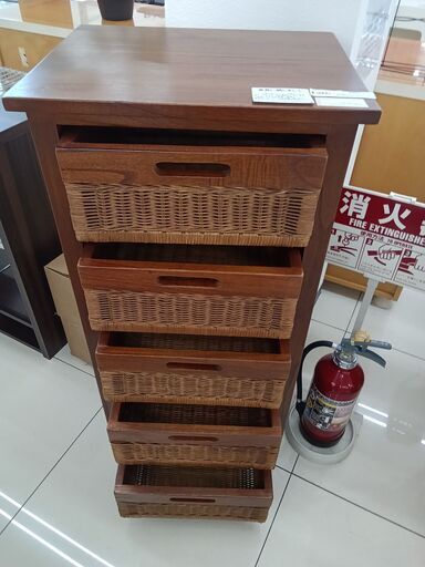 ☆ジモティ割あり☆ 収納棚 ダークブラウン H103.5×D39×W49 クリーニング済み HJ5921 (リユース日立店) 日立の収納家具《棚 、シェルフ》の中古あげます・譲ります｜ジモティーで不用品の処分