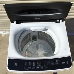 203 ハイアール 洗濯機 24年製 5.5kg JW-55B ホワイトの画像