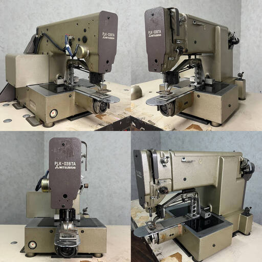 ??? WY16/18 三菱 MITSUBISHI PLK-03BTA 200V 工業用ミシン ハンドクラフト 電動ミシン 縫製工場 