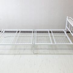 【受渡者決定】☆美品☆ニトリ バジーナ シングルベッド