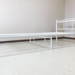 【受渡者決定】☆美品☆ニトリ バジーナ シングルベッドの画像