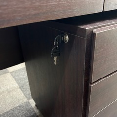 決まりました　デスク　机　キャビネット　サイドワゴン　中古　伊勢市　三重県の画像