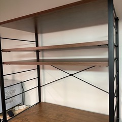 レンジ台　収納ラック　ゴミ箱ラックの画像