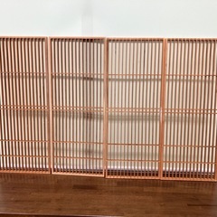 夏休みの工作に！木製格子（細目）４枚組　アクセントやＤＩＹ用の画像