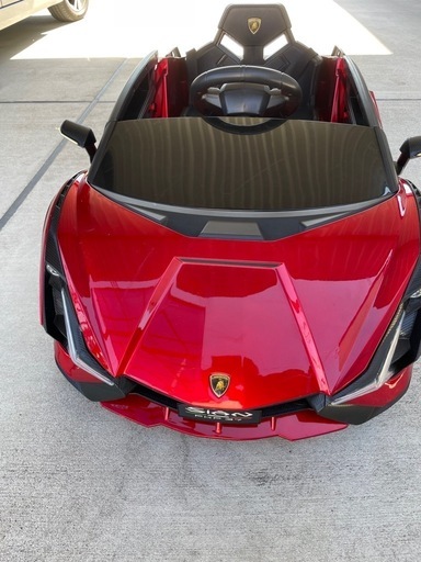 受付終了 ランボルギーニ 乗用ラジコン 電動カー シアン 子供用 乗用