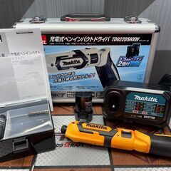 【新品】マキタ Makita 充電式ペンインパクトドライバ TD022DSHXW バッテリ×2・充電器付き ハンズクラフト限定カラー