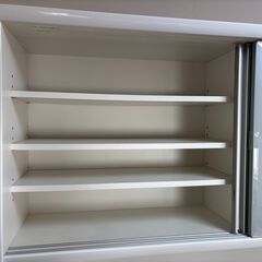 愛品倶楽部柏店】松田家具 2枚スライド扉キッチンボード 1000ロジャーレンジ (愛品倶楽部 柏店) 柏の収納家具 《食器棚、キッチン収納》の中古あげます・譲ります｜ジモティーで不用品の処分
