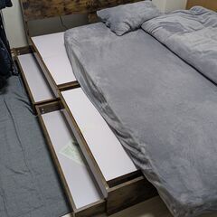 引き出し収納付きベッド 『Serest セレスト』