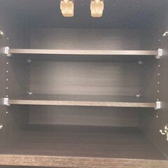 ☆ジモティ割あり☆ 食器棚 ブラウン H181×D42×W89 クリーニング済み TK4263 (リユースサカイつくば) 水海道の収納家具《食器棚 、キッチン収納》の中古あげます・譲ります｜ジモティーで不用品の処分