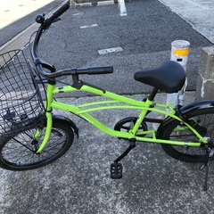 CHINON'S 20インチ自転車 SNC11649 黄緑