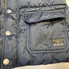 サマンサモスモスラーゴム　ダウン風ジャケット　アウター　Ｌ　110〜120の画像