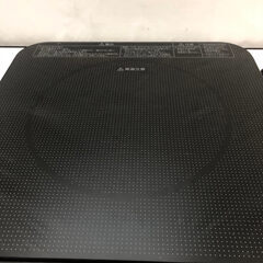 ss7309　パナソニック 卓上IH調理器 1口 KZ-PH34 ブラック Panasonic IHクッキングヒーター 黒 IHコンロ 電気コンロ 1400/1000W 揚物可 卓上IH調理器 中古の画像