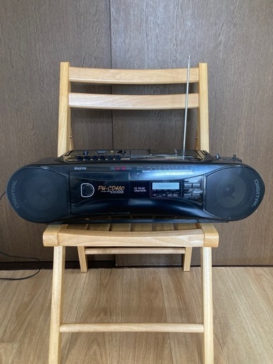 【ジャンク品】 ラジカセ SANYO PH-CD460(K)