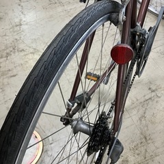 ☆値下げ☆K2502-437 ARAYA DIA 28インチ自転車 ロードバイク 年式表記無し 16段変速 後輪ブレーキの効きが悪いです（前輪ブレーキはOK） タイヤの空気抜けています 店頭では空気を入れることはできません キズ汚れ有り 現状お渡しの画像