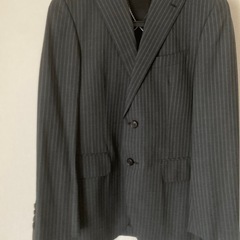 未使用 スーツカンパニー　ストライプスーツ　160cm 8ドロップの画像