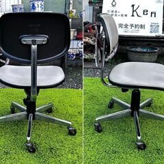 KOKUYO コクヨ オフィスチェア 回転椅子 ① キャスター付き 事務椅子　/DJ-1265　1Fの画像