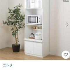 レンジ台  食器棚 の画像