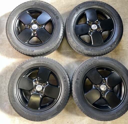 185/60R16 タイヤ　ホイール　シエンタ　トヨタ　純正　ブラック　黒