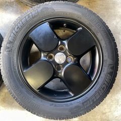 185/60R16 タイヤ　ホイール　シエンタ　トヨタ　純正　ブラック　黒の画像