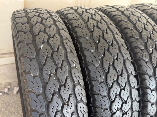 【バリ山】145R12 6PR マルチピッチホイール　4本セット