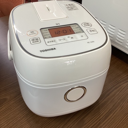 万代店　TOSHIBA 炊飯器　3合炊き