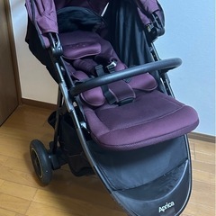 ［更に値下げ中！］アップリカ　3輪ベビーカー　スムーヴプレミアム　スマートブレーキの画像