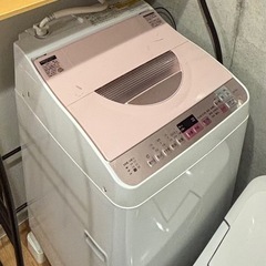 ネット決済可□当日翌日配送可□都内近郊無料で配送、設置いたします□2014年製 洗濯機 シャープ ES-GE55SP 5.5キロ□SH05 - 洗濯機
