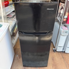 2022年製　ハイセンス　120L 2ドア冷蔵庫　HR-B12J1B