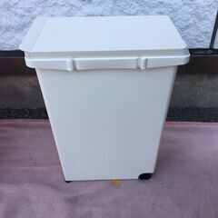 JM19548S)ゴミ箱・ダストボックス 幅：約20cm 高さ：約46,5cm 奥行：約33,5cm 中古品【取りに来られる方限定】の画像