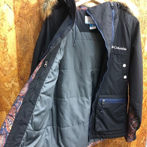 【A460】マウンテンパーカー Columbia  ペイズリー サイズS 中古 衣類 和歌山 岩出市 紀の川市 海南市