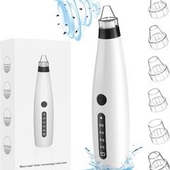 【新品未使用】毛穴吸引器 毛穴洗浄 毛穴ケア 6種類吸引ヘッド ...