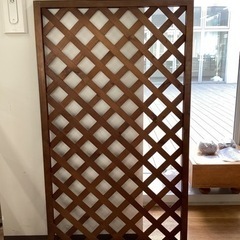 ラティスフェンス【町田市再生家具】0214