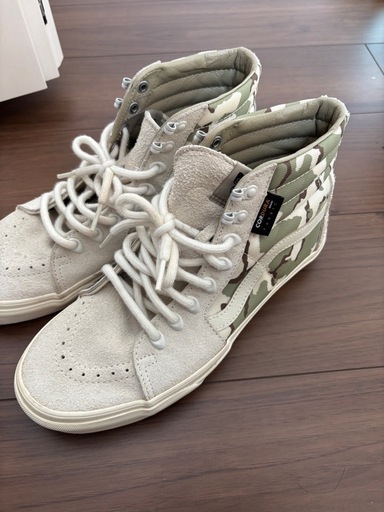 スニーカー VANS SK8-HI CORDURA WHITE CAMO VN0A4BV6VZK
