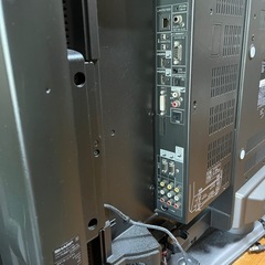 シャープ アクオス SHARP AQUOS LC-37GX2W [37インチ]  ジャンク 液晶キズありの画像