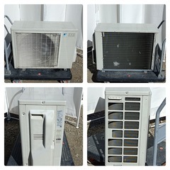八3494【現状品】ダイキン　2021年製　200V 置型エアコン　冷媒R32 機種名　室内機F50RVV-W 室外機R50RVV※ガス無しの画像