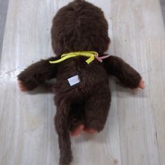 中古 Monchichi モンチッチ ぬいぐるみ 26cmの画像