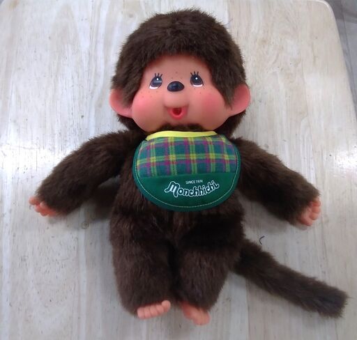 中古 Monchichi モンチッチ ぬいぐるみ 26cm