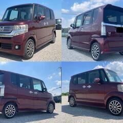 ローン可能！！！ホンダ N-BOXカスタム G ターボ パッケージ アルパインのフリップダウンモニター付き◎両側電動スライド◎ナビ装着★ETC付きの画像