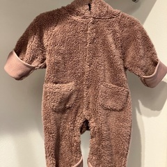 西松屋 うさ耳 もこもこ ロンパース