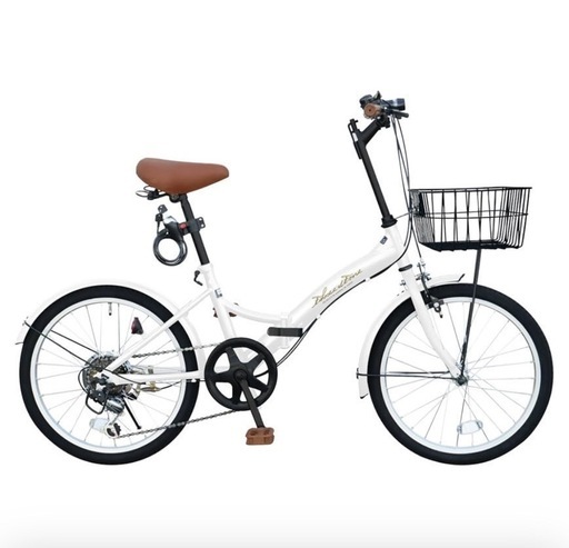 20インチ折りたたみ自転車 6段階変速 (ru) 方南町の折りたたみ自転車の中古あげます・譲ります｜ジモティーで不用品の処分