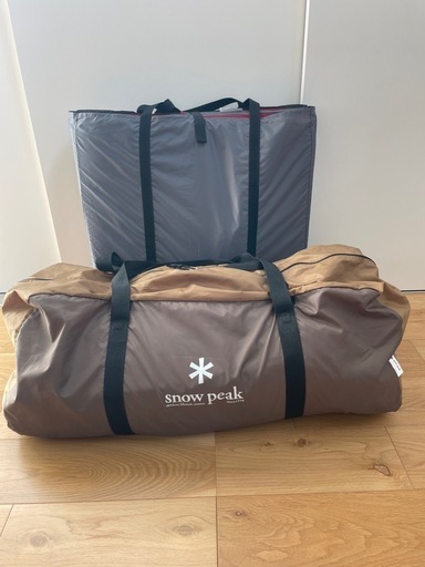 【美品】スノーピーク( peak) テント エントリー2ルーム エルフィールド　マットシートセット