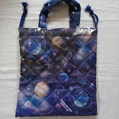 新品巾着　　　惑星柄　　　　　　　　　　　　の画像