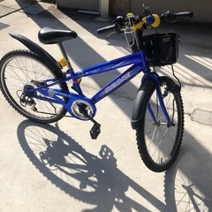 24インチ中古子ども用マウンテンバイク