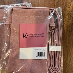 無料　新品スマホネックポーチ　3個セット