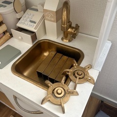 IKEAキッチン　おままごと  の画像