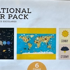 値下げ！500→400円  未使用　キッズ用ポスターの画像