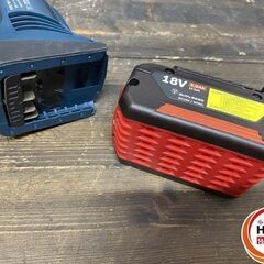【引き取り限定】【中古品】ボッシュ BOSCH GWX18V-8 コードレスディスクグラインダー 砥石径:125mm バッテリ(18V/5.0Ah)×1・充電器・砥石・バッグ付の画像