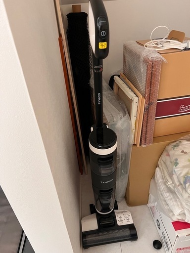 【美品】Tineco (ティネコ) 掃除機 水拭き floor one s3 コードレス サイクロン スティッククリーナー 水 モップ 自走式