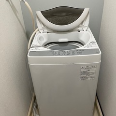 TOSHIBA東芝　洗濯機 aw-5g6　の画像